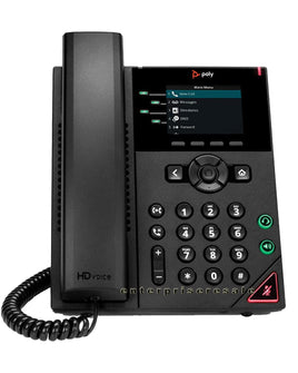 Polycom VVX 250 IP Gigabit Phone 2200-48820-001 VVX250 w/PWR (Grade A)