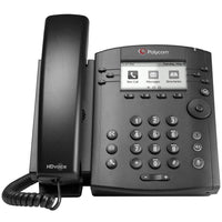 Polycom IP Phone Polycom VVX 301 6-Line IP Phone 2200-48300-025 POE VVX301 (Grade B)