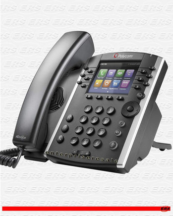 Polycom IP Phone Polycom VVX 401 12-Line IP Phone (2200-48400-025) POE Refurbished