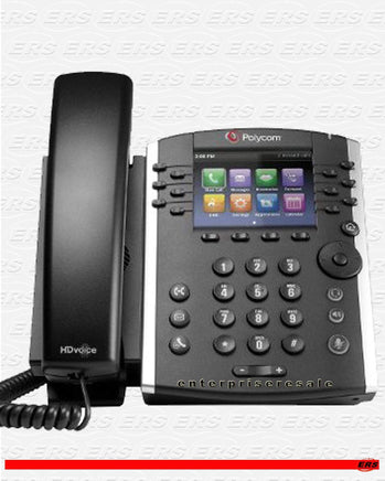 Polycom IP Phone Polycom VVX 410 IP Gigabit Phone (2200-46162-025) POE Refurbished