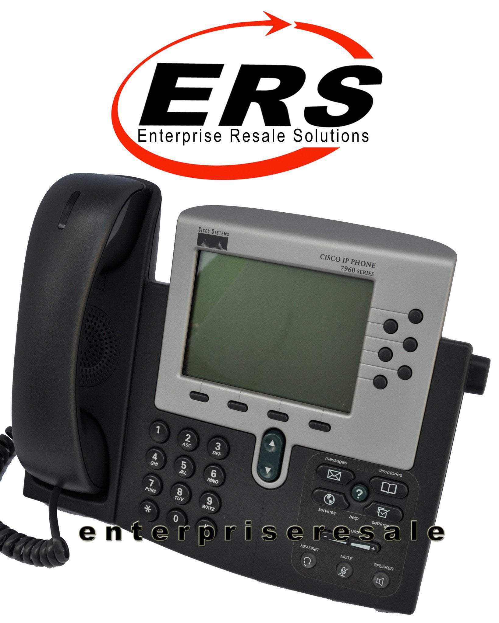 Cisco 7960G IP Phone (CP-7960G) 7960 - Enterprise Resale| Enterprise Resale