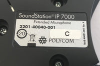 Polycom Conference Equipment Polycom SoundStation IP7000 2201-40040-001 Extended Microphone w/ cable IP 7000